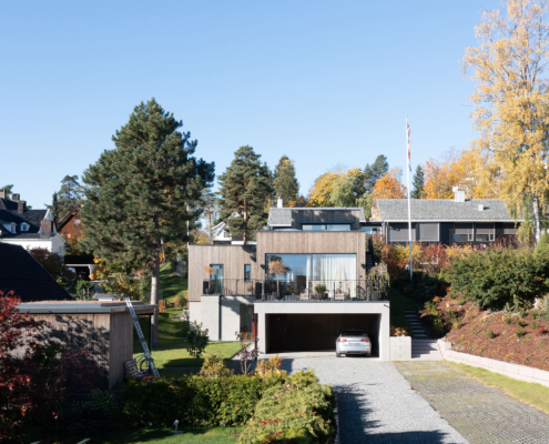 Enebolig Oslo arkitektur funkis
